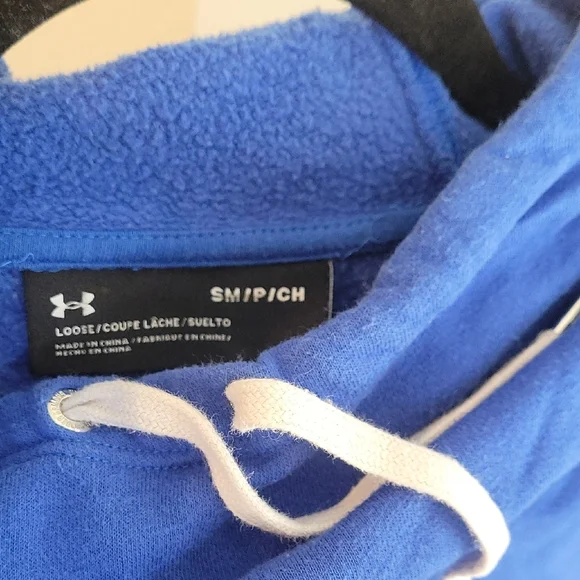 Under Armour Men's  Blue Hoodie - Picture 4 of 7